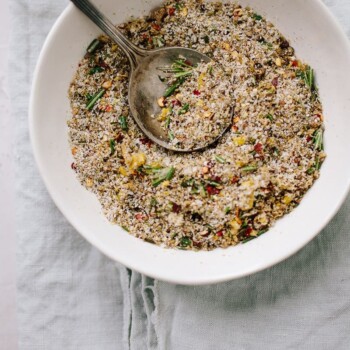 Rosemary Lemon Spiced Salt
