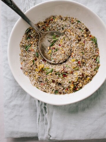 Rosemary Lemon Spiced Salt