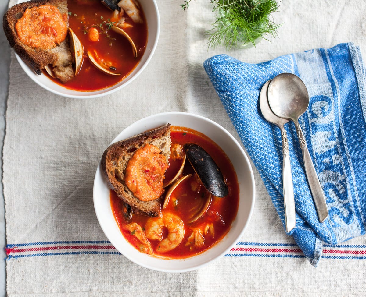 Julia Child's Simple French Bouillabaisse Recipe - Family Style Food ...