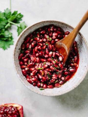 Fresh Pomegranate Relish