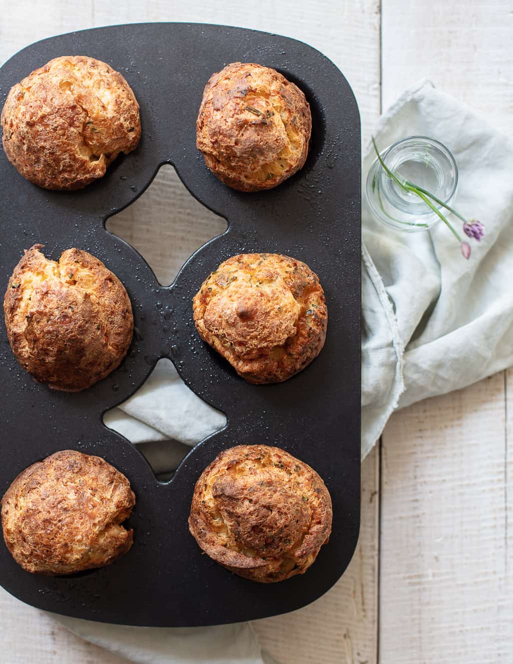 Muffin Pan Popovers - Just a Taste