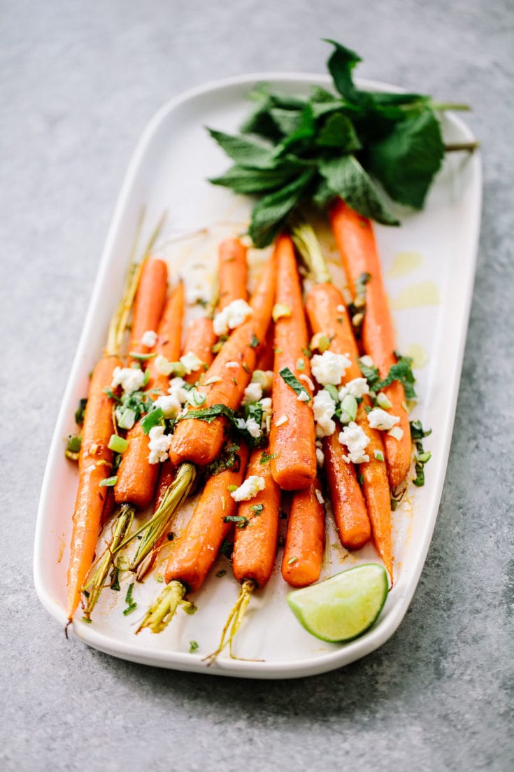 Roasted Carrots with Cumin and Lime Familystyle Food