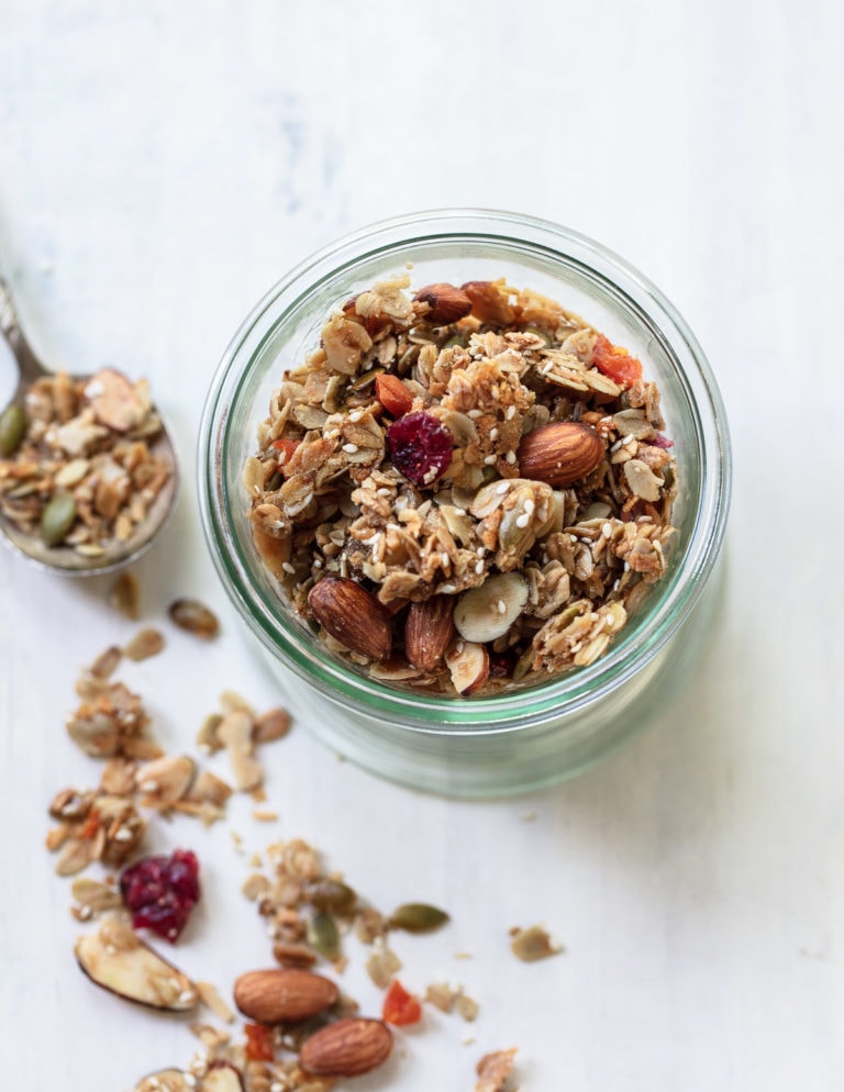 Homemade Olive Oil Granola Familystyle Food