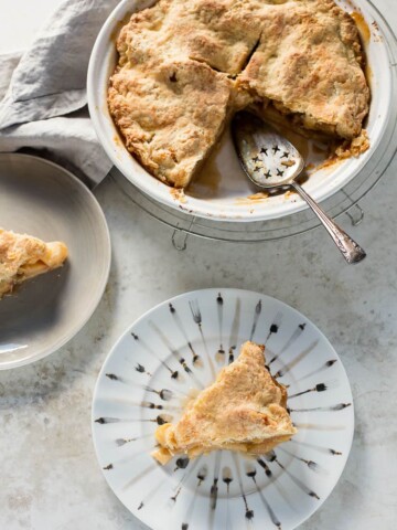 Foolproof Homemade Apple Pie with Lemon Butter Crust