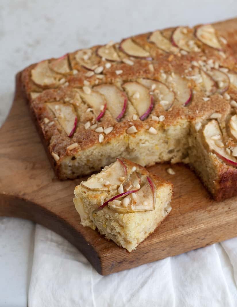 Tuscan Apple Cake - Familystyle Food