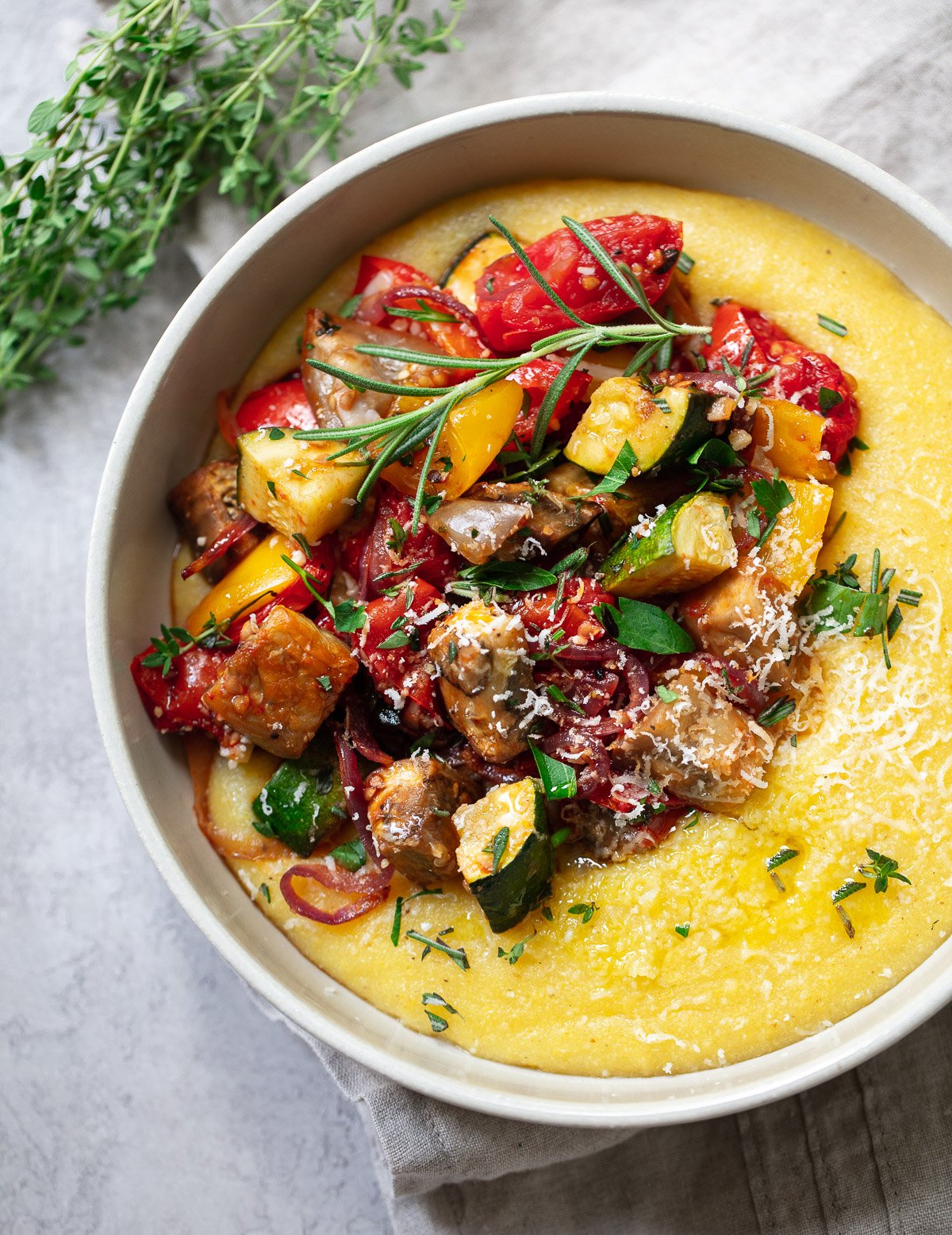 Easy Grilled Polenta Recipe