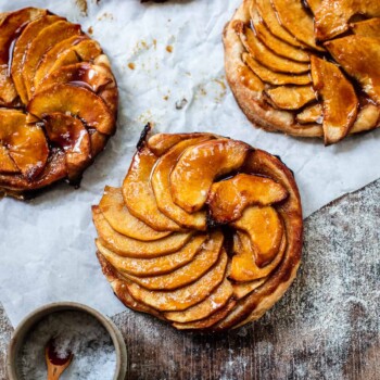 Salted Caramel Apple Tartlets