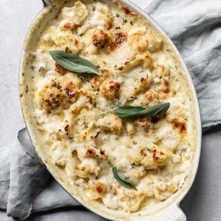 Cauliflower Mascarpone Gratin
