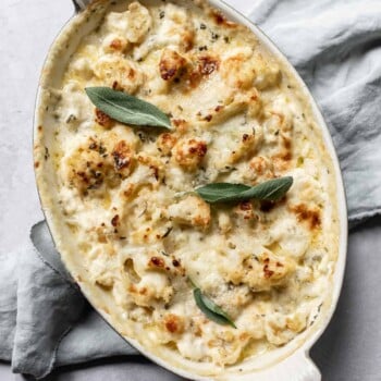 Cauliflower Mascarpone Gratin