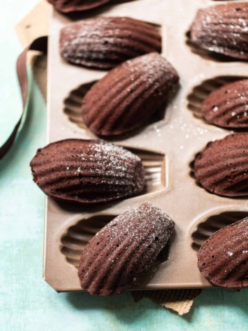 French Chocolate Madelienes