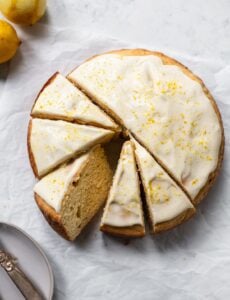 Lemon Ricotta Cake with Creamy Mascarpone Icing