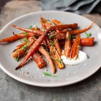 Simple Roasted Carrots with Orange and North African Spice (Dukkah)