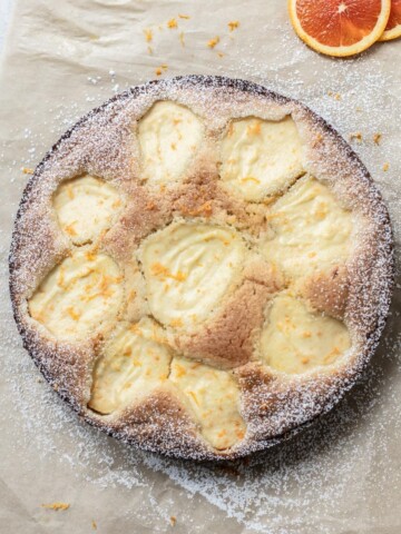 Italian Orange Ricotta Cake