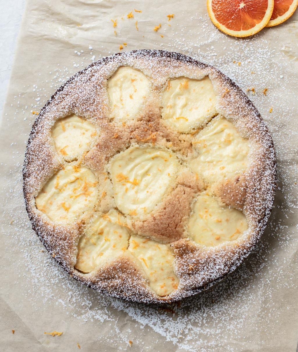 Italian Orange Ricotta Cake