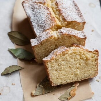 bay laurel pound cake recipe