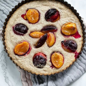 Almond Plum Cake