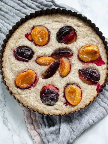 Almond Plum Cake