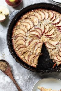 Skillet Apple Whiskey Cake
