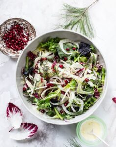 Winter Salad with Fennel and Pomegranate