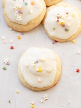 Soft Vanilla Sugar Cookies