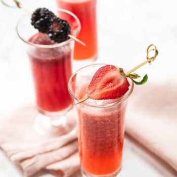 Summer Berry Prosecco Cocktails