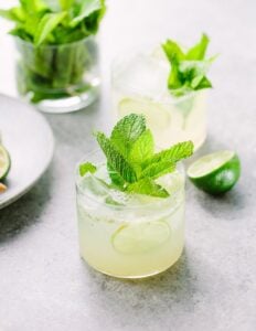 tequila and lime juice cocktail