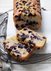Blueberry Cornmeal Cake