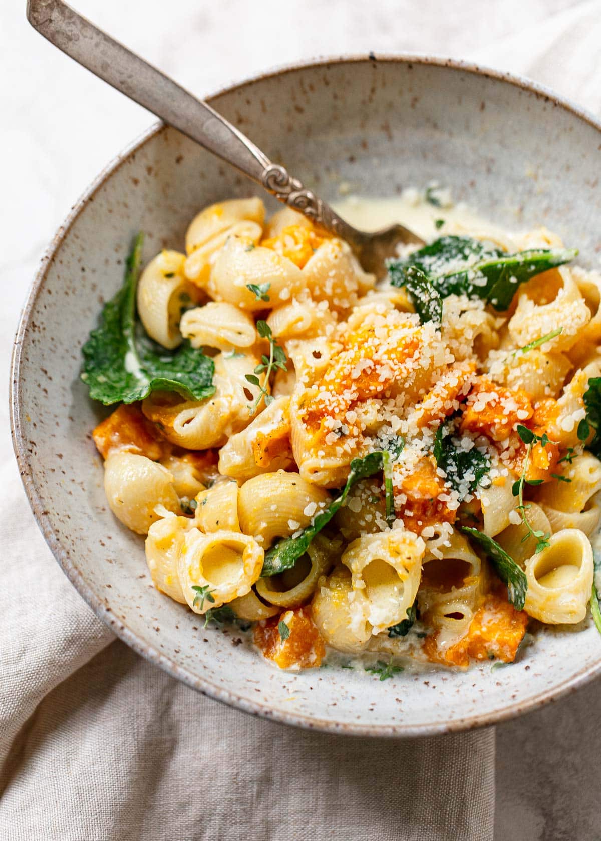 pumpkin-pasta-in-parmesan-garlic-cream-sauce-familystyle-food