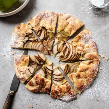 Lemon Ginger Pear Crostata