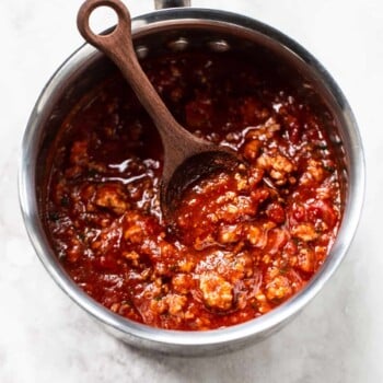 Instant Pot Italian Red Wine Meat Sauce