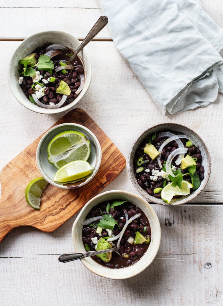 Instant Pot Cuban Mojo Black Beans Familystyle Food