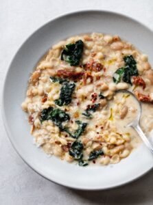 Creamy Pasta Fagioli Soup (Instant Pot or Stovetop)