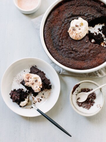 Mexican Chocolate Pudding Cake