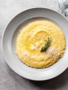 Creamy Polenta with Parmesan Cheese