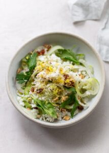 Fresh Fennel Salad with Walnuts and Celery