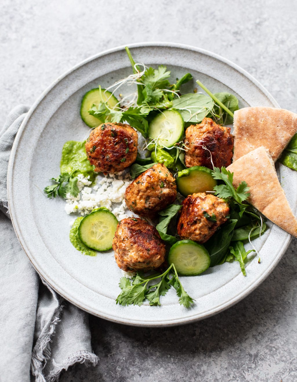 Healthy Turkey Meatballs - Familystyle Food