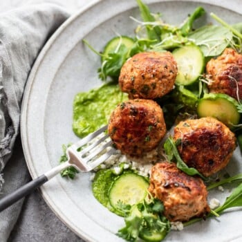 Cumin and Cilantro Turkey Meatballs
