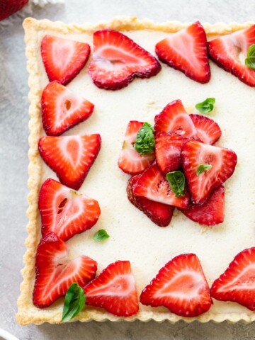 Strawberry Mascarpone Crostata