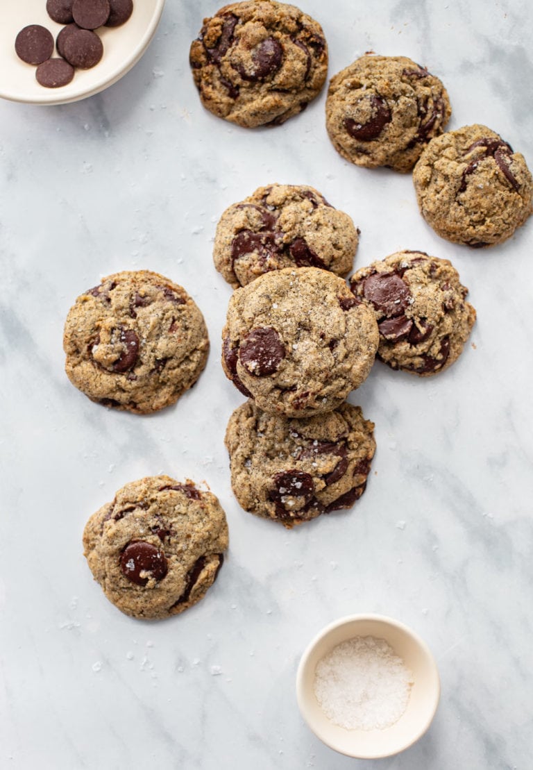 Salted Buckwheat Chocolate Chip Cookies Familystyle Food