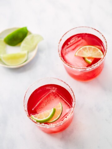 Hibiscus Mezcal Margarita