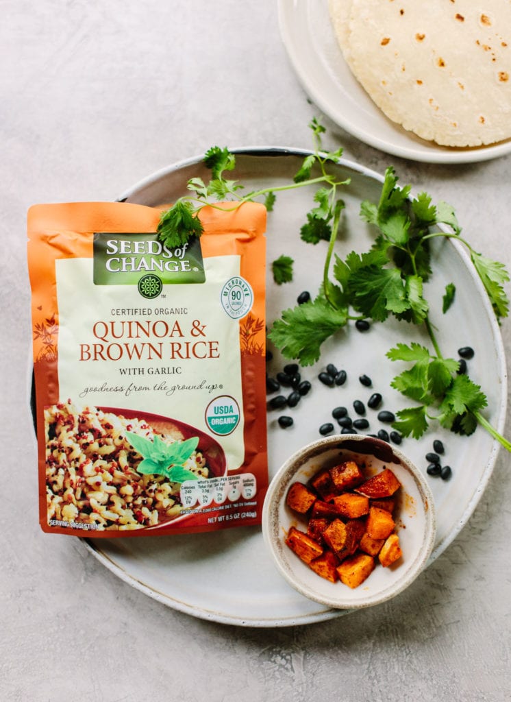 Chipotle Sweet Potato and Black Bean Tacos
