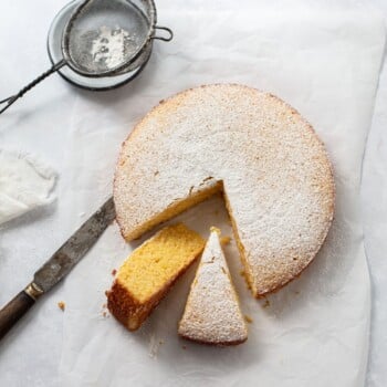 Easy Lemon Polenta Cake