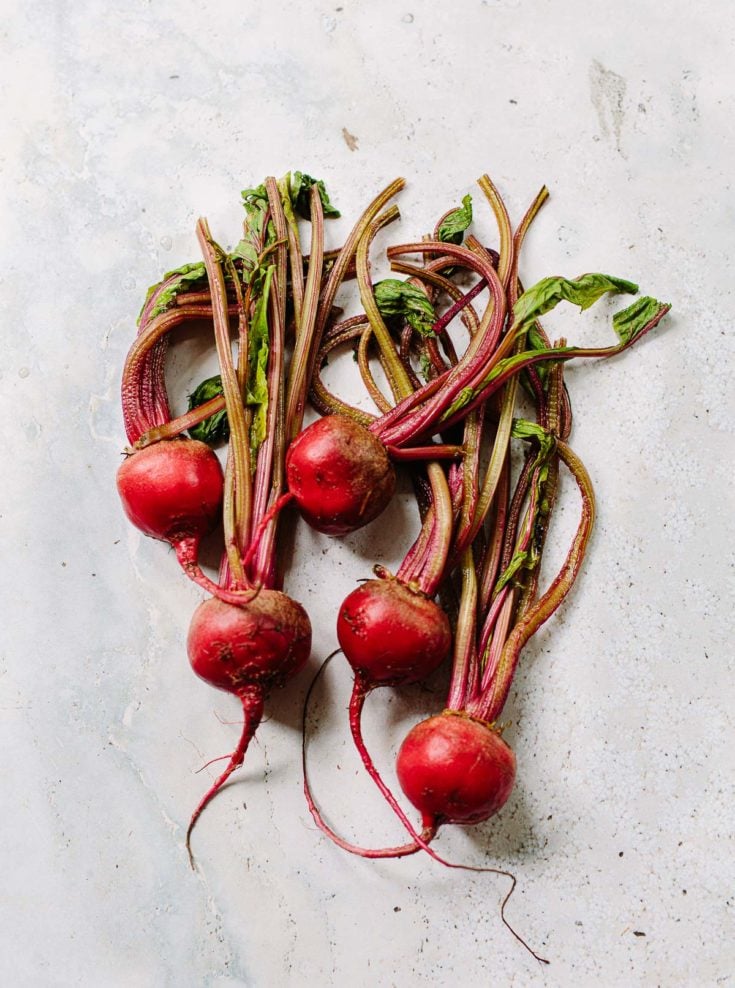 Candy Cane Beet Salad with Goat Cheese Familystyle Food