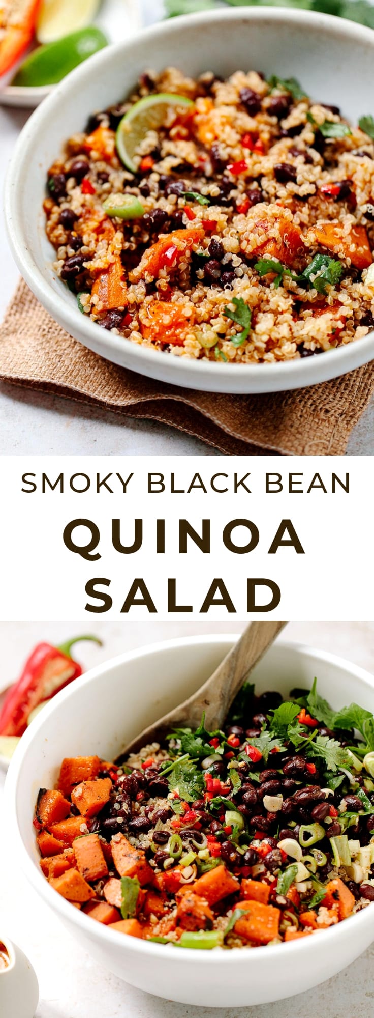 Quinoa Salad with Black Beans - Familystyle Food