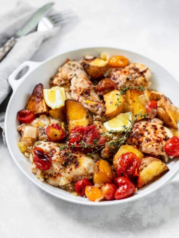 Greek Lemon Chicken and Potatoes