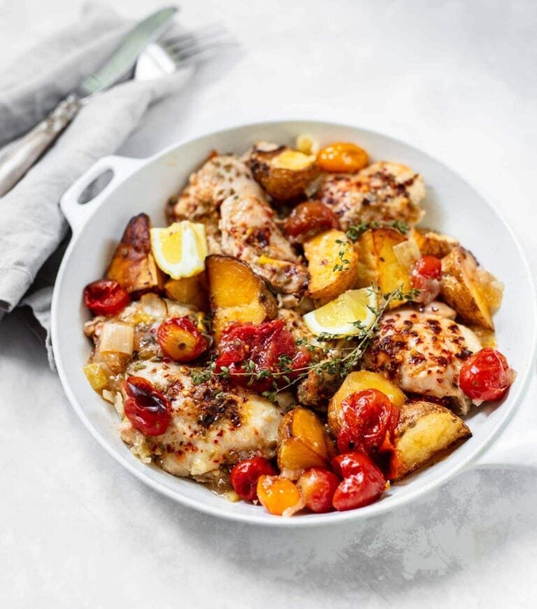 Greek Lemon Chicken and Potatoes