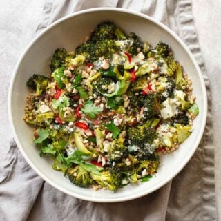 Roasted Broccoli Salad