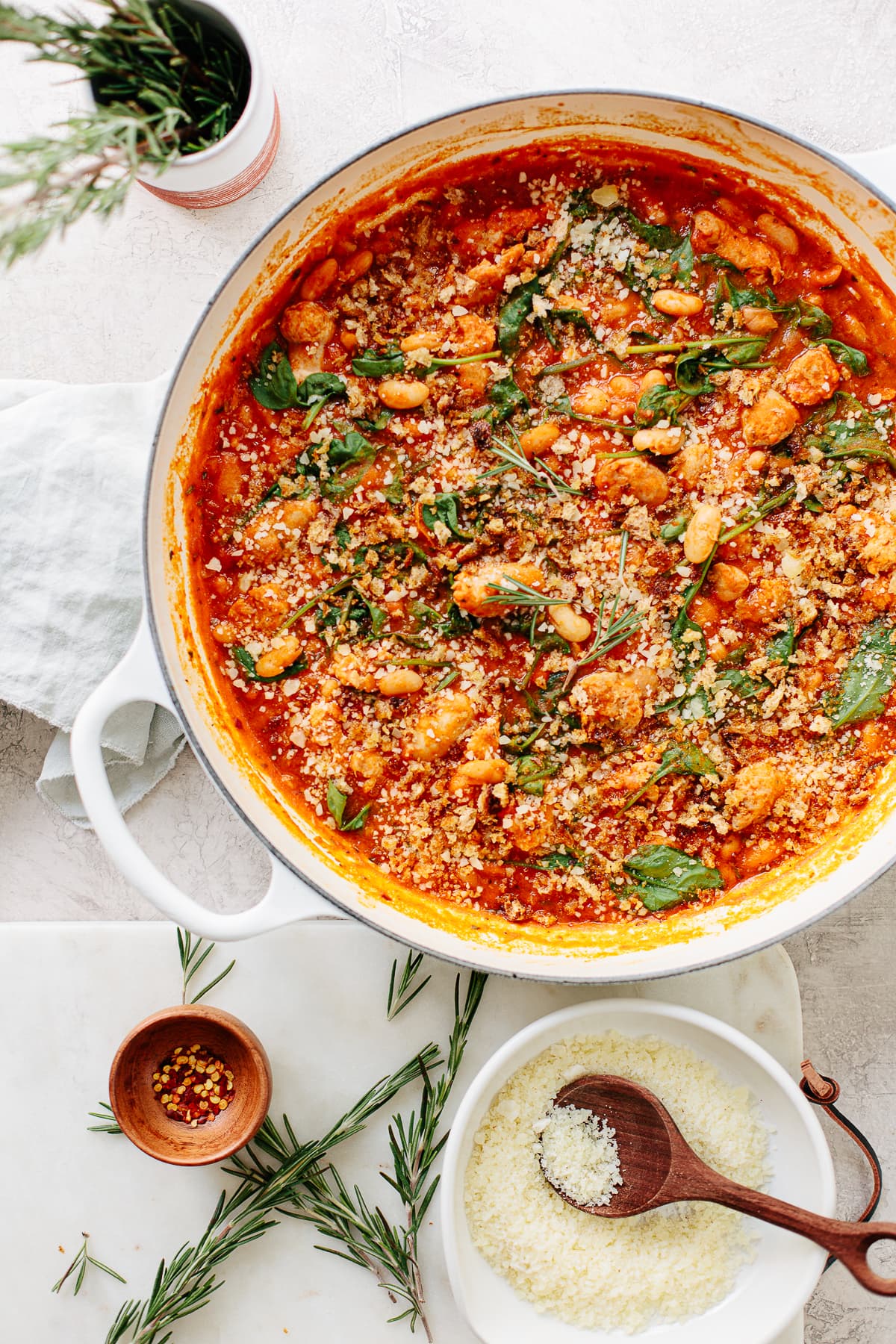 One-Pot Chicken Sausage & Bean Soup Recipe