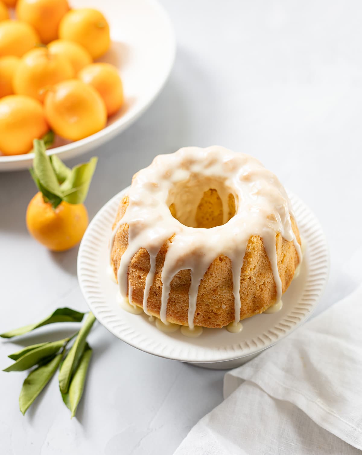 Meyer Lemon Mini Bundt Cakes