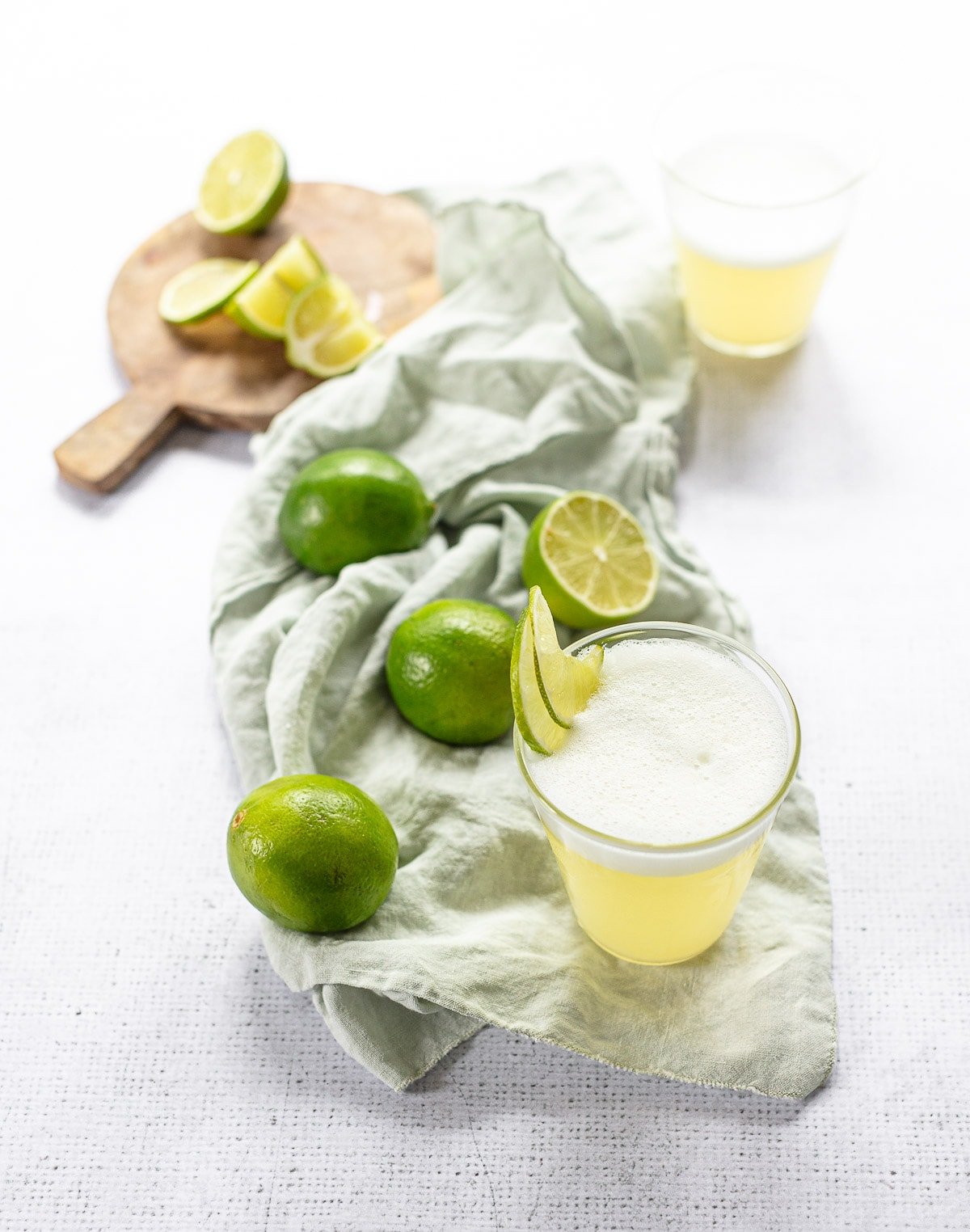 Fresh Lime Tequila Sour Familystyle Food